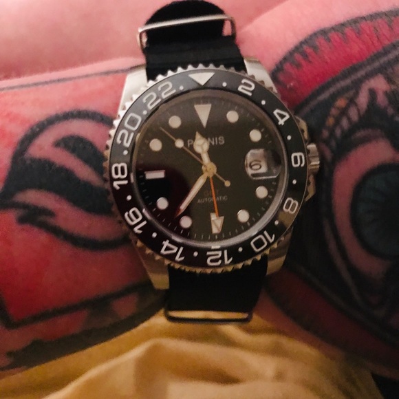 (Sold)Parnis GMT automatic - Picture 3 of 3